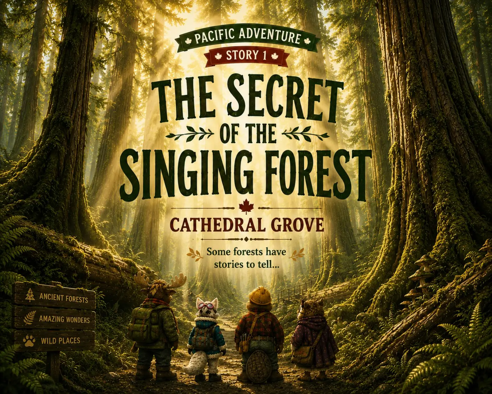 The Secret of the Singing Forest story cover